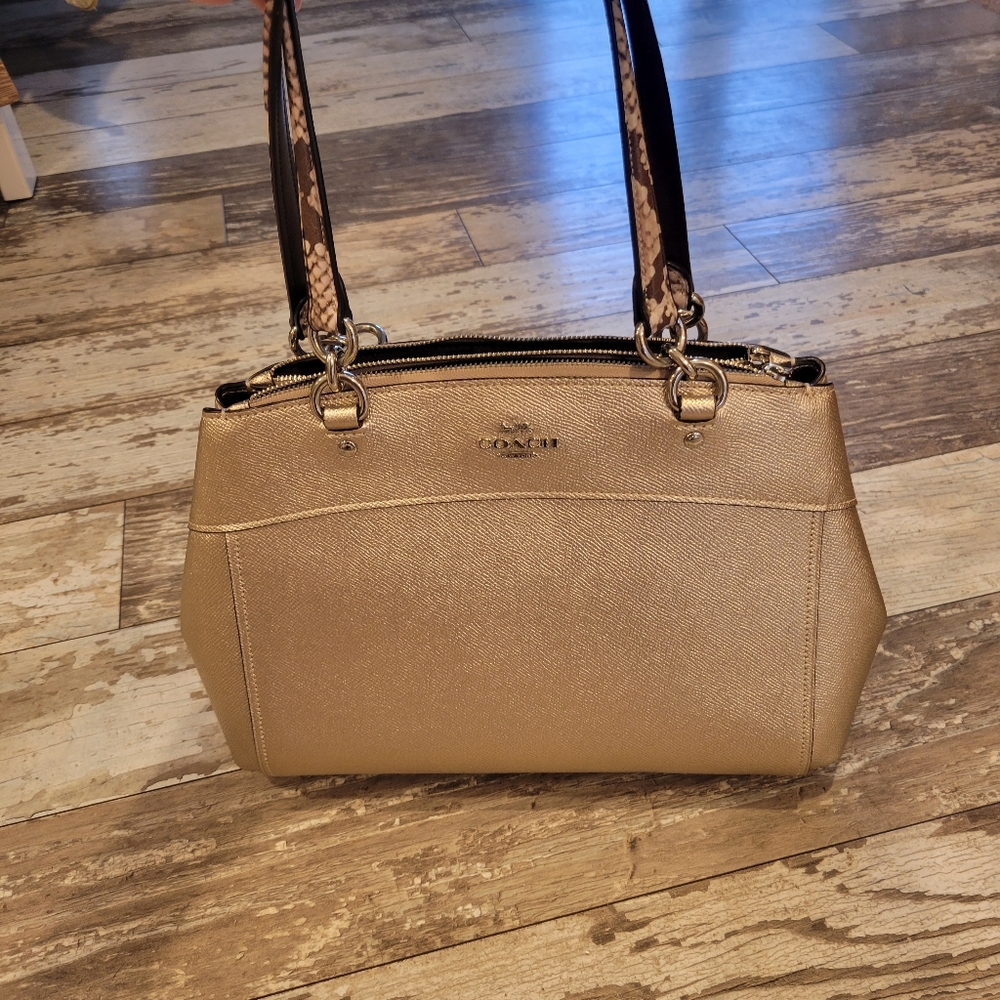 Platino Coach Satchel